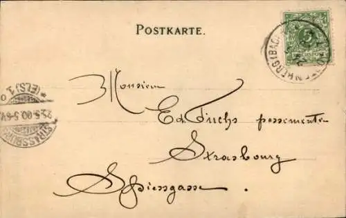 Ak Ortenberg in Baden, Schloss