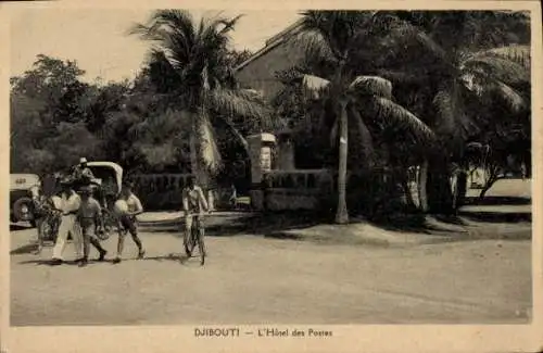 Ak Dschibuti Dschibuti, Hôtel des Postes