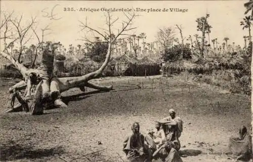 Ak Senegal, Dorfplatz