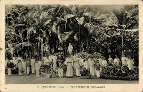 Ak Trinchinopoly Tiruchirappalli Indien, Petit Seminaire Saint Jospeh