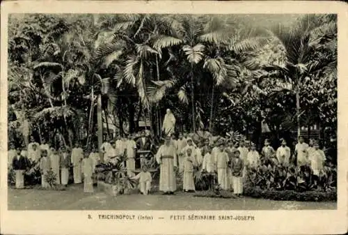 Ak Trinchinopoly Tiruchirappalli Indien, Petit Seminaire Saint Jospeh