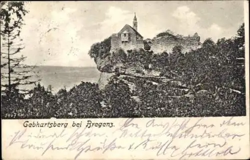 Ak Bregenz am Bodensee Vorarlberg, Gebhardsberg