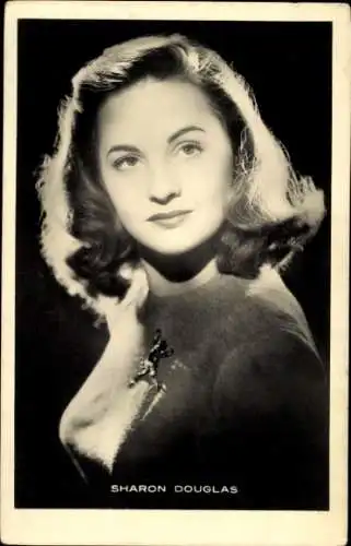 Ak Schauspielerin Sharon Douglas, Portrait