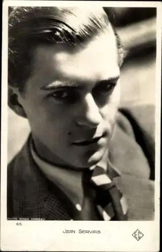 Ak Schauspieler Jean Servais, Portrait