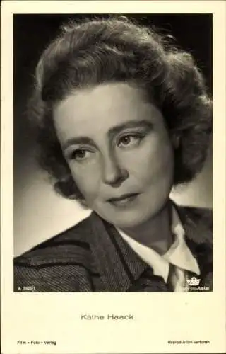 Ak Schauspielerin Käthe Haack, Portrait