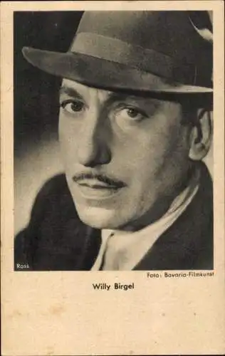 Ak Schauspieler Willy Birgel, Portrait,