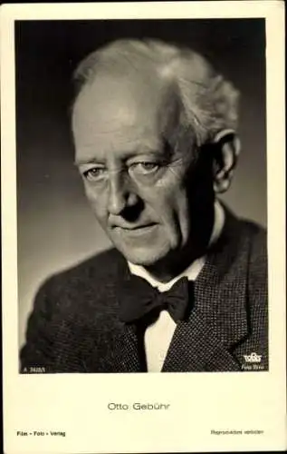 Ak Schauspieler Otto Gebühr, Portrait