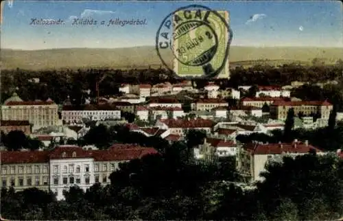 Ak Cluj Napoca Klausenburg Kolozsvar Rumänien, Gesamtansicht