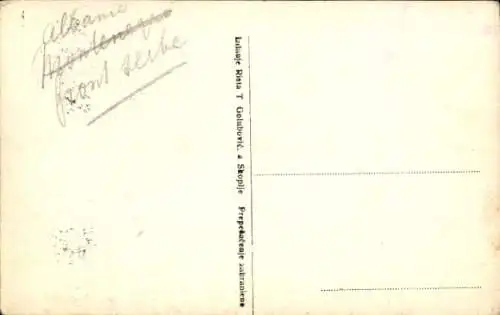 Ak Skopje Üsküb Mazedonien, Gesamtansicht