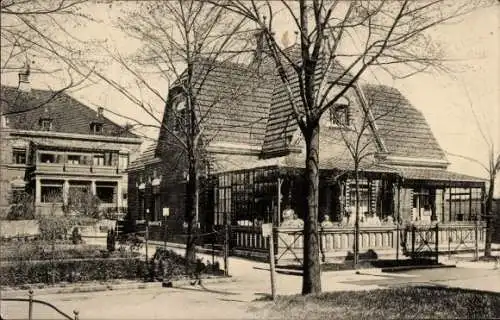 Ak Berlin Neukölln Britz, Kreiskrankenhaus, Pavillon füt Typhuskranke