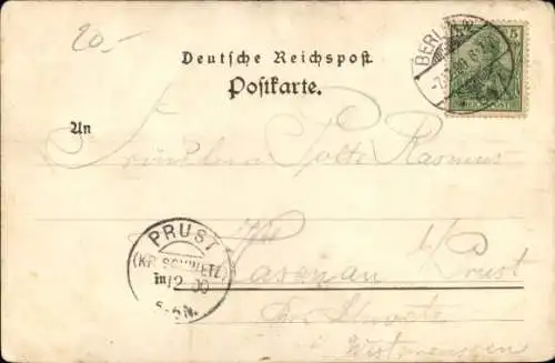 Ak Fest der Frauengruppe des Allgemeinen Deutschen Schulvereins 1900