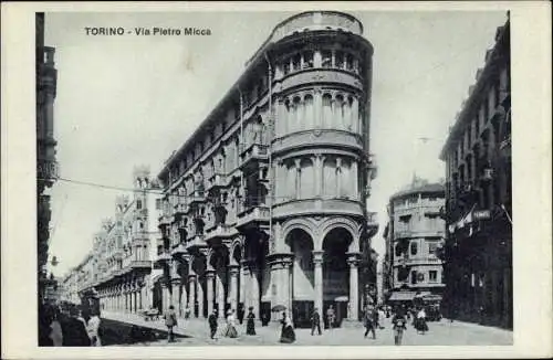 Ak Torino Turin Piemonte, Via Pietro Micca