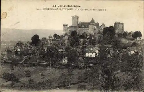 Ak Prudhomat Lot, Chateau de Castelnau Bretenoux