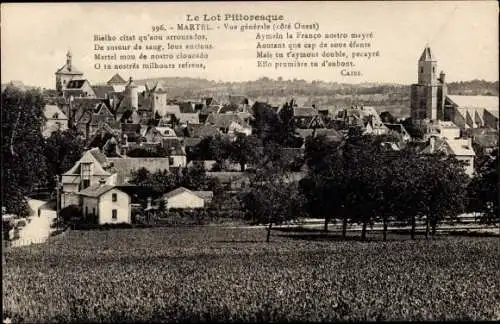 Ak Martel Lot, Gesamtansicht, Westküste