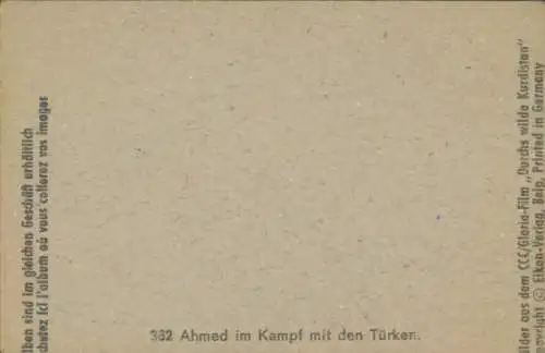 Sammelbild Karl May, Filmszene, Durchs wilde Kurdistan, Nr. 362