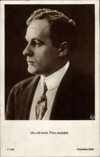 Ak Schauspieler Valdemar Psilander, Portrait