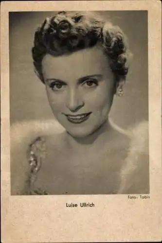 Ak Schauspielerin Luise Ullrich, Portrait