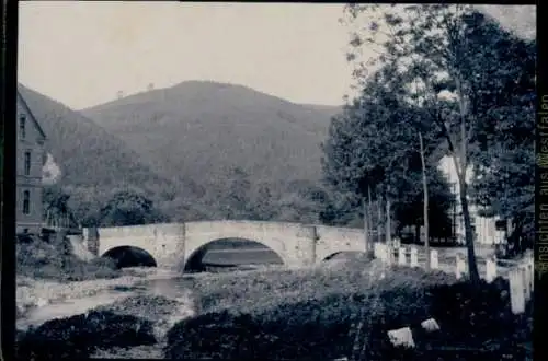 Kabinett Foto Dahl Hagen in Westfalen, Volmebrücke