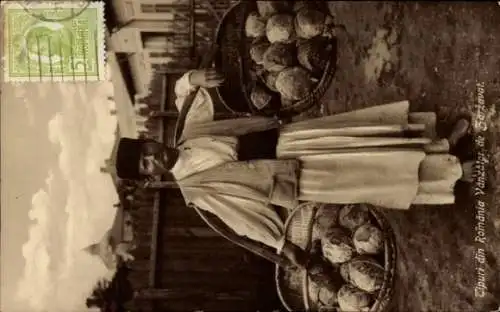 Ak Rumänien, Mann in Tracht