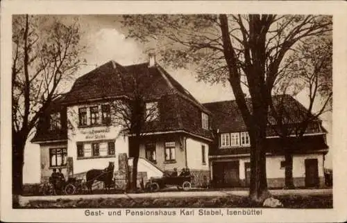 Ak Isenbüttel Niedersachsen, Gasthaus Karl Stabel