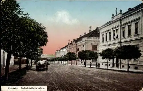 Ak Bjelovar Kroatien, Kukuljeviceva ulica