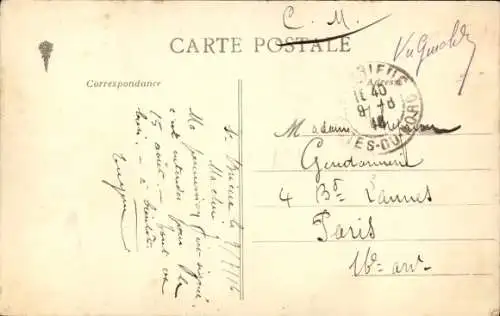 Ak Saint Brieuc Côtes d'Armor, Legue, Brücke