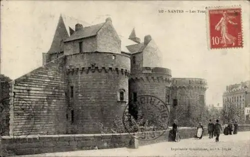 Ak Nantes Loire Atlantique, Burg