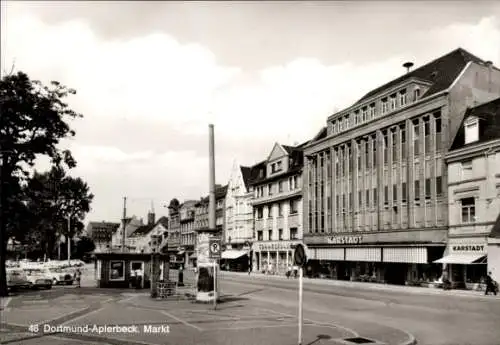 Ak Aplerbeck Dortmund im Ruhrgebiet, Markt