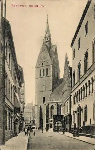 Ak Hannover in Niedersachsen, Marktkirche