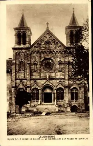 Ak Reiningue Reiningen Elsass Haut Rhin, Abtei Oelenberg