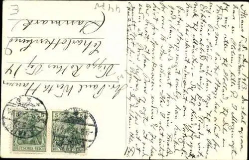 Ak Meppen im Emsland, Rathaus