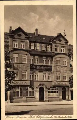 Ak Hann. Münden in Niedersachsen, Hotel Schloßschenke