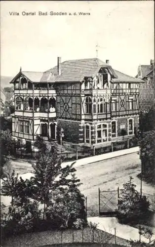 Ak Bad Sooden an der Werra, Villa Oertel