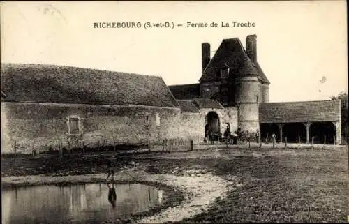 Ak Richebourg-Yvelines, La Troche Farm