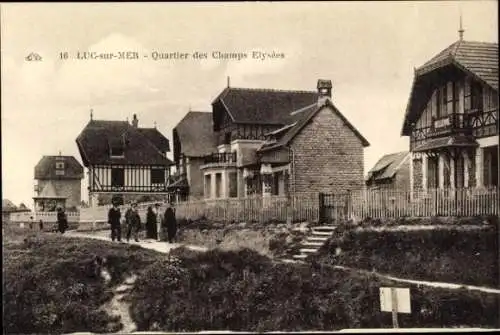 Ak Luc sur Mer Calvados, Bezirk Champs Elysées