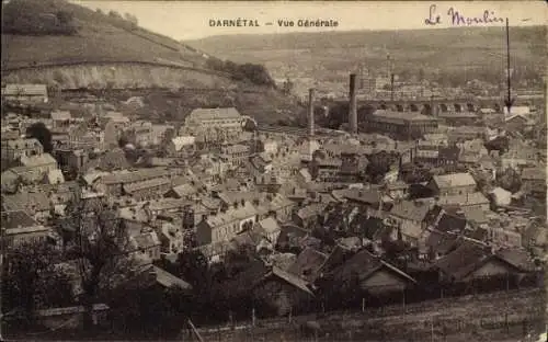 Ak Darnétal Seine-Maritime, Gesamtansicht