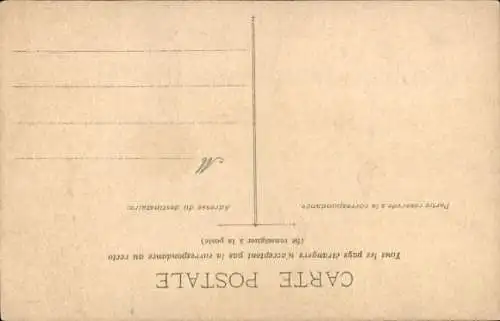 Künstler Ak Paris XVI., Le Trocadero, Familie mit Kind, Pferdekutsche, Paar