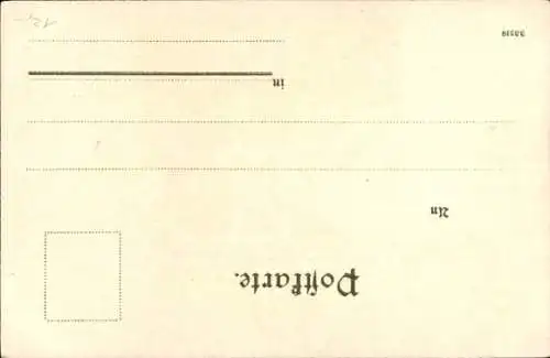 Künstler Litho Hoch, F., Strasbourg Straßburg Elsass Bas Rhin, Rabenhof