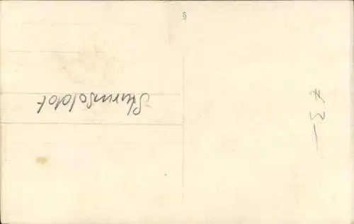 Foto Ak Deutscher Soldat in Uniform, Bajonett, Sturmsoldat Portrait