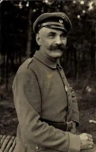 Foto Ak Deutscher Soldat in Uniform, Infanterie Regiment 3, Portrait