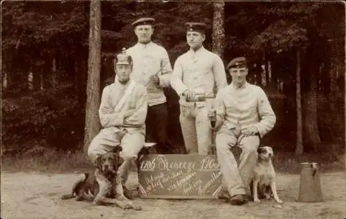 Foto Ak Munster, Truppenübungsplatz Munsterlager, Deutsche Soldaten in Uniformen, Reserve