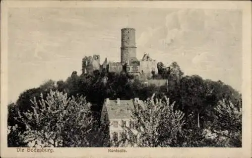 Ak Bad Godesberg Bonn am Rhein, Godesburg, Nordseite