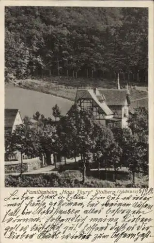 Ak Stolberg im Harz, Familienheim Haus Thyra