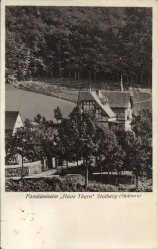 Ak Stolberg im Harz, Familienheim Haus Thyra