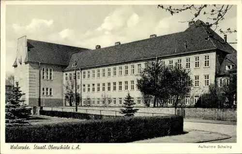 Ak Walsrode in der Lüneburger Heide, Staatl. Oberschule