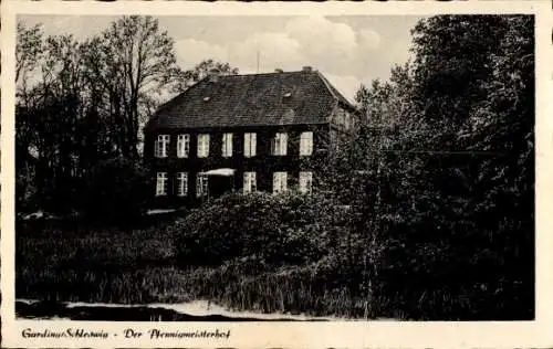 Ak Garding in Nordfriesland, Pfennigmeisterhof