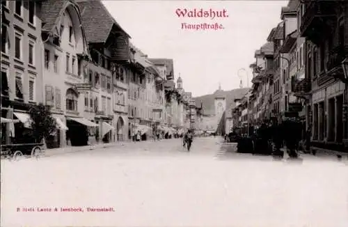 Ak Waldshut Tiengen am Hochrhein, Hauptstraße