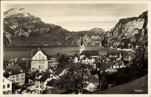 Ak Flüelen Kanton Uri Schweiz, Totale