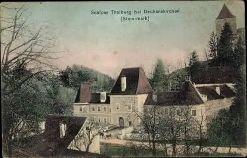 Ak Dechantskirchen Steiermark, Burg Thalberg