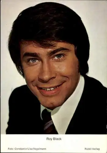 Ak Schauspieler, Sänger Roy Black, Portrait